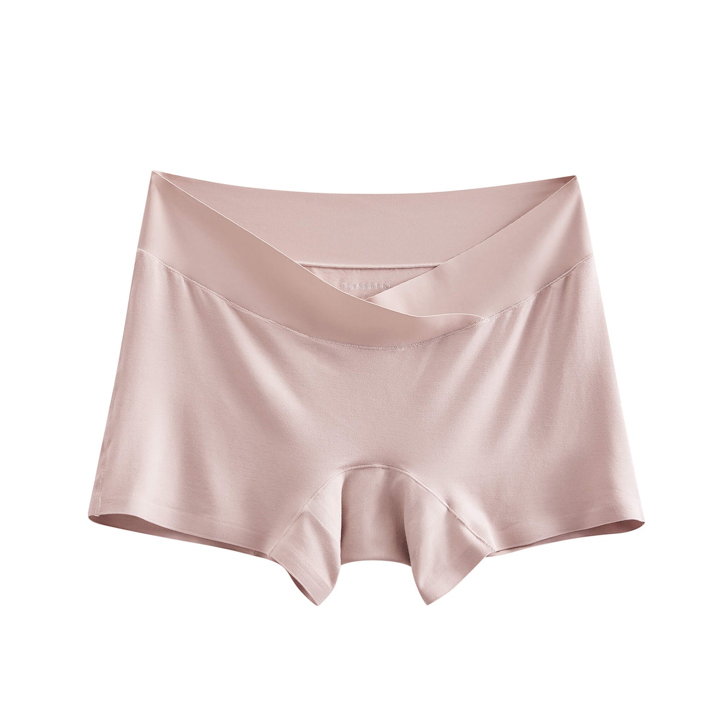 front view of low-rise boyleg underwear in beige
