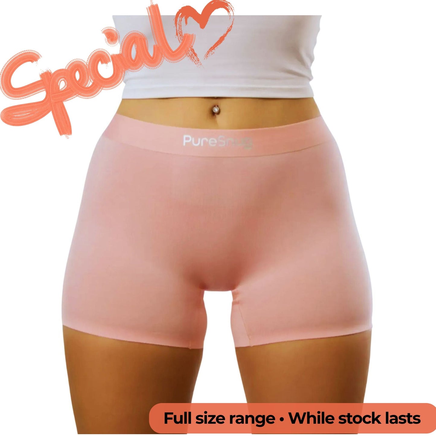 FREE GIFT | Pink (3″ Inseam)
