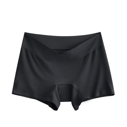 Classic Black (3" inseam) Low-Front Boyleg Briefs w/ floating gusset