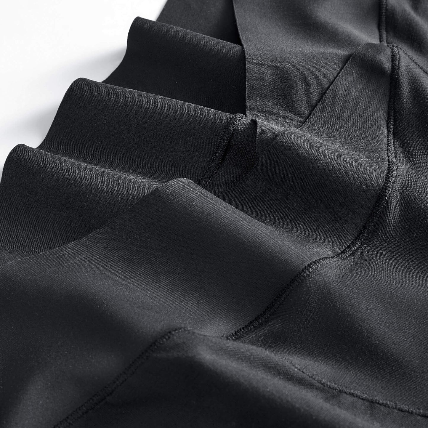 Classic Black (3" inseam) Low-Front Boyleg Briefs w/ floating gusset