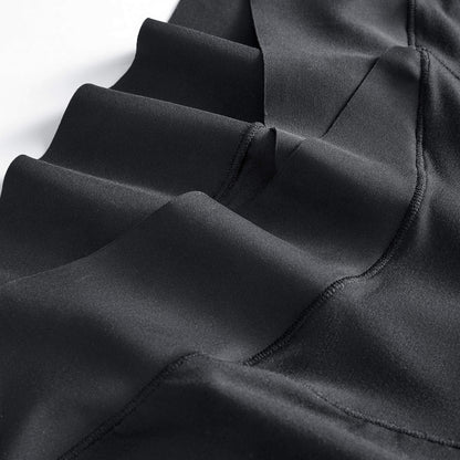 Classic Black (3" inseam) Low-Front Boyleg Briefs w/ floating gusset