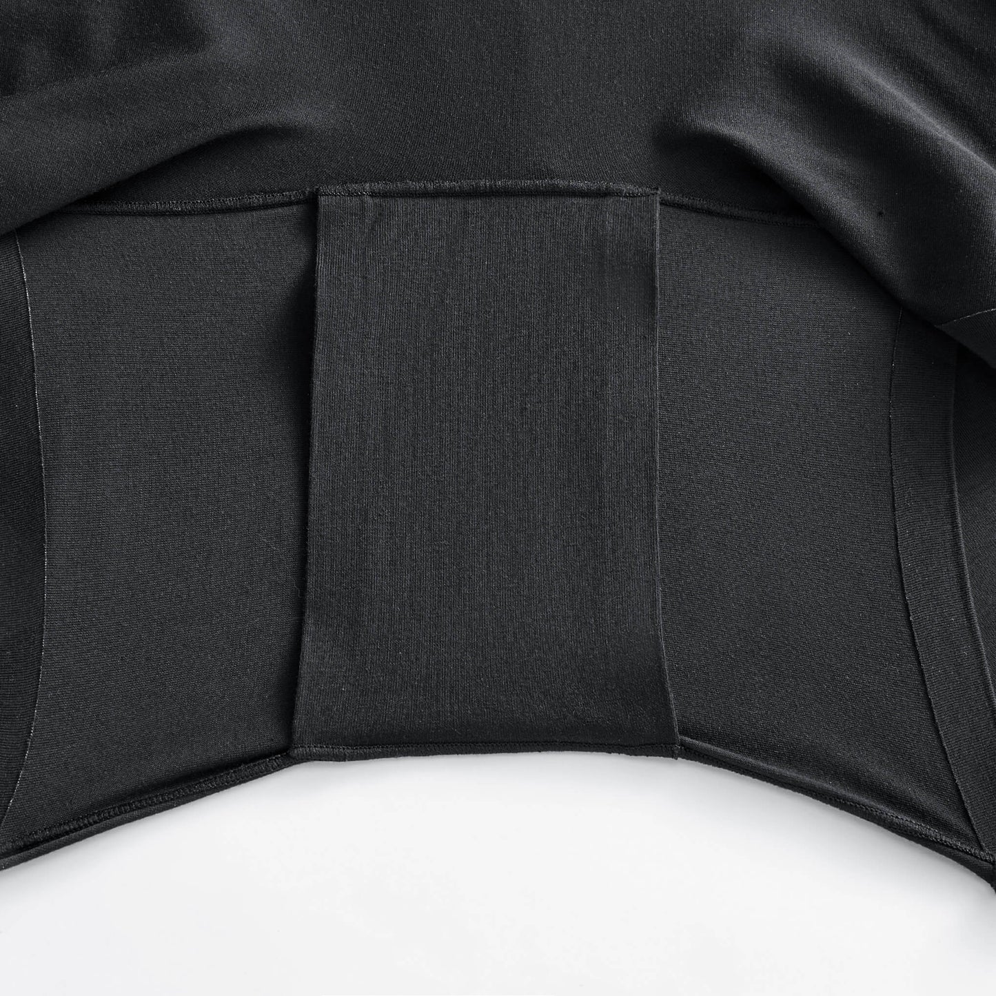 Classic Black (3" inseam) Low-Front Boyleg Briefs w/ floating gusset