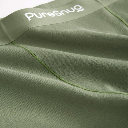 Olive Green (5" inseam) Cotton Boxer Briefs