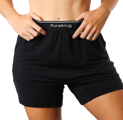 Classic Black Women's Lounge Shorts