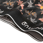 PureSnug Bees Knees lounge short with bees and snowflakes pattern and brand logo on a white background