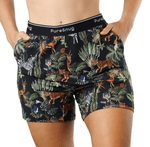 Stretchy, breathable women’s lounge shorts — the comfiest pick for Netflix binges or ultra-soft pyjamas. Sizes up to XXXL.