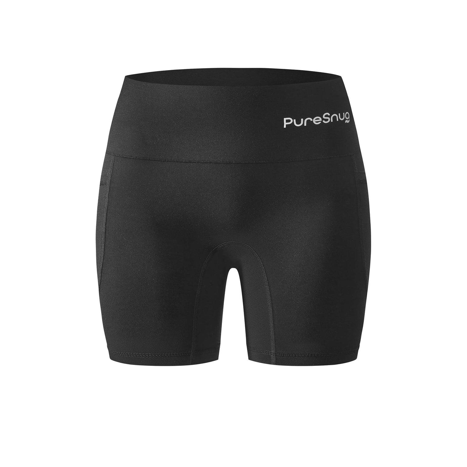 Black (5" inseam) Boxer Briefs w/ Wide Waistband & Pockets