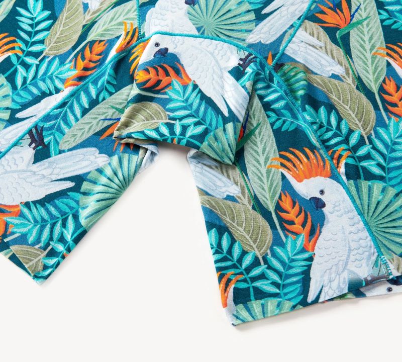 Tropical Cockatoo (5″ Inseam)