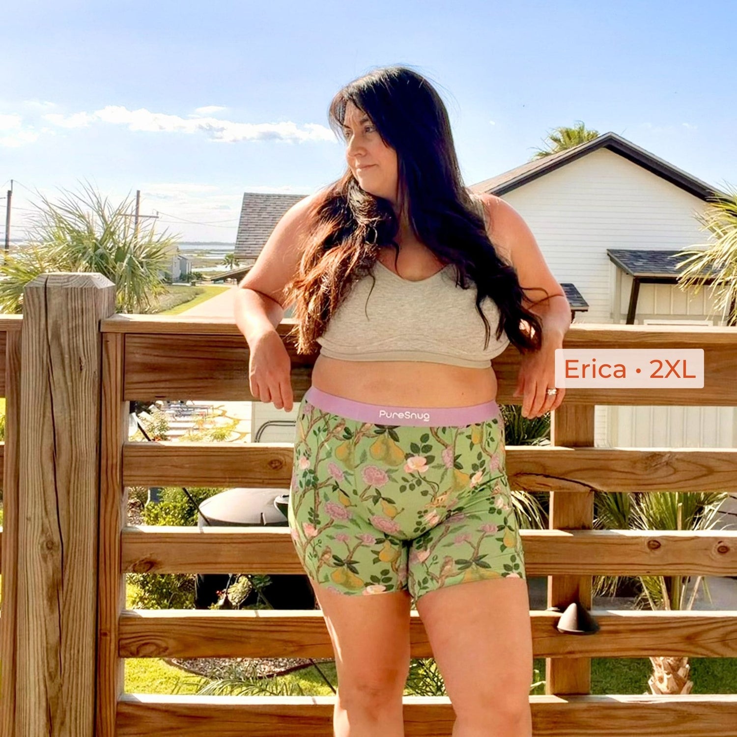 Botanic Birdsong (5" inseam) Women's Boxer Briefs
