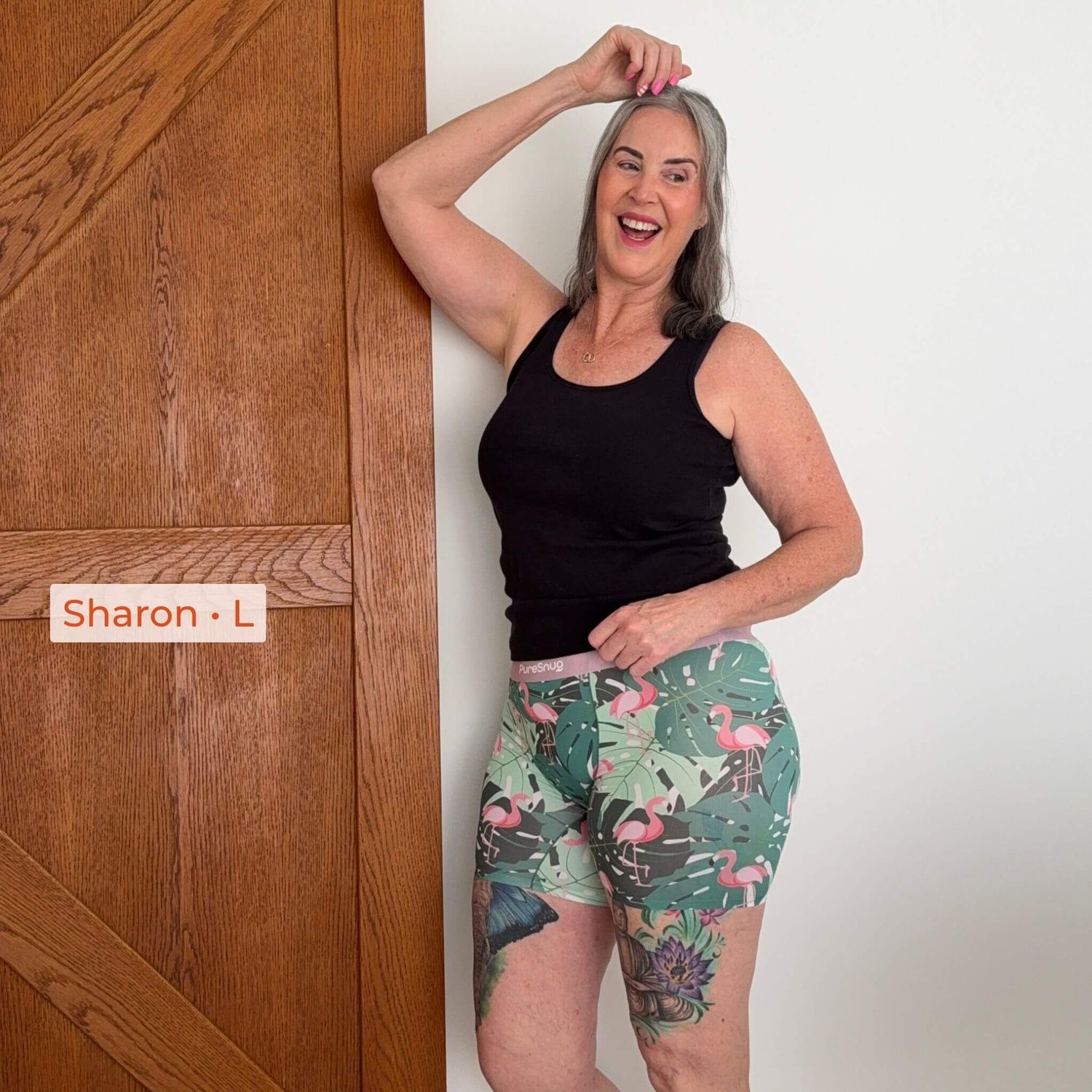 Flamingo Frolic (5″ Inseam) Women's Boxer Brief