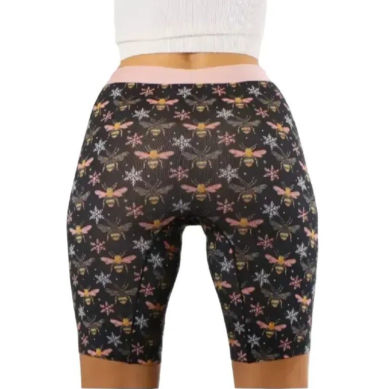 Bees on the Knees (High-Waisted 8" Inseam Biker)