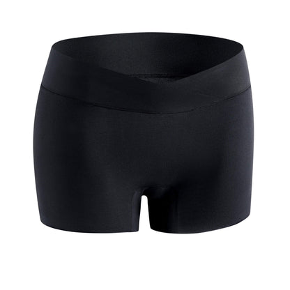 Classic Black (3" inseam) Low-Front Boyleg Briefs w/ floating gusset