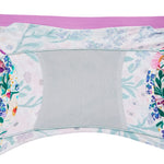 PureSnug’s attached gray gusset in the Meadow Muse brief is soft, secure, and designed to stay in place