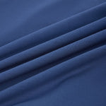 Close-up of PureSnug’s navy lounge short modal fabric with gentle diagonal folds, highlighting its soft texture