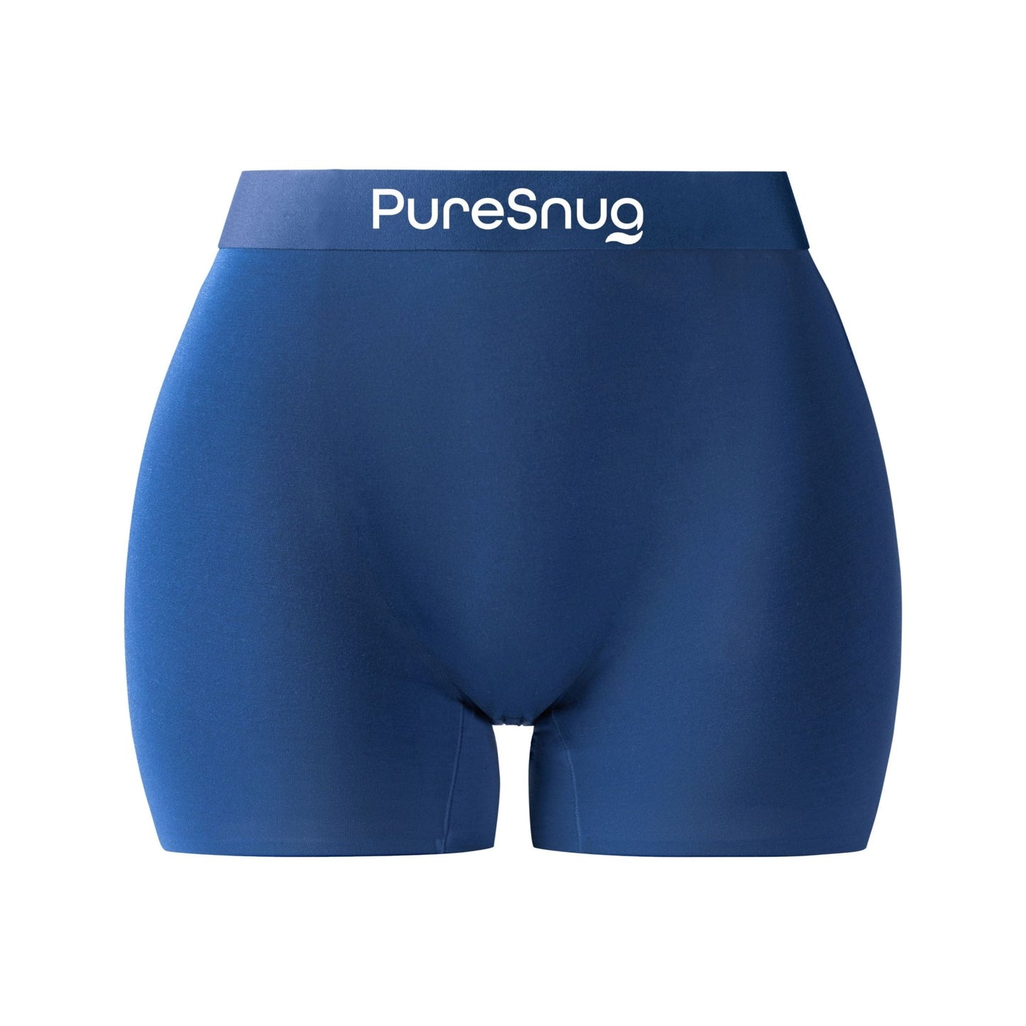 women's boyleg underwear- booty short in navy blue, Australia by Pure Snug. 