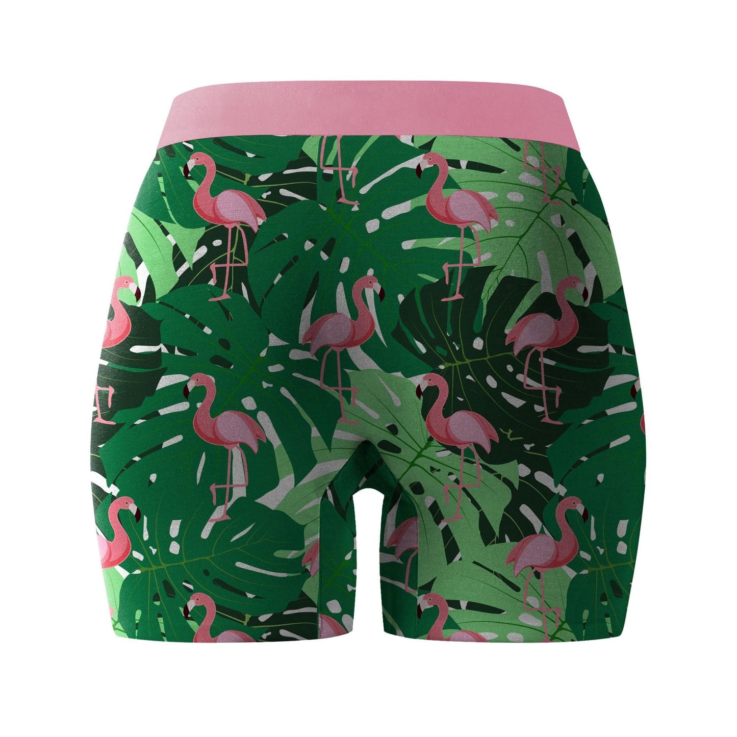 Puresnug ladies' boxer briefs with flamingo print