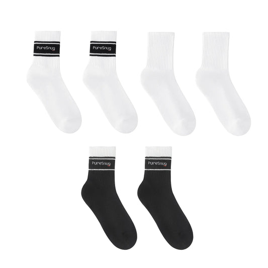 PureSnug Classic Crew Socks