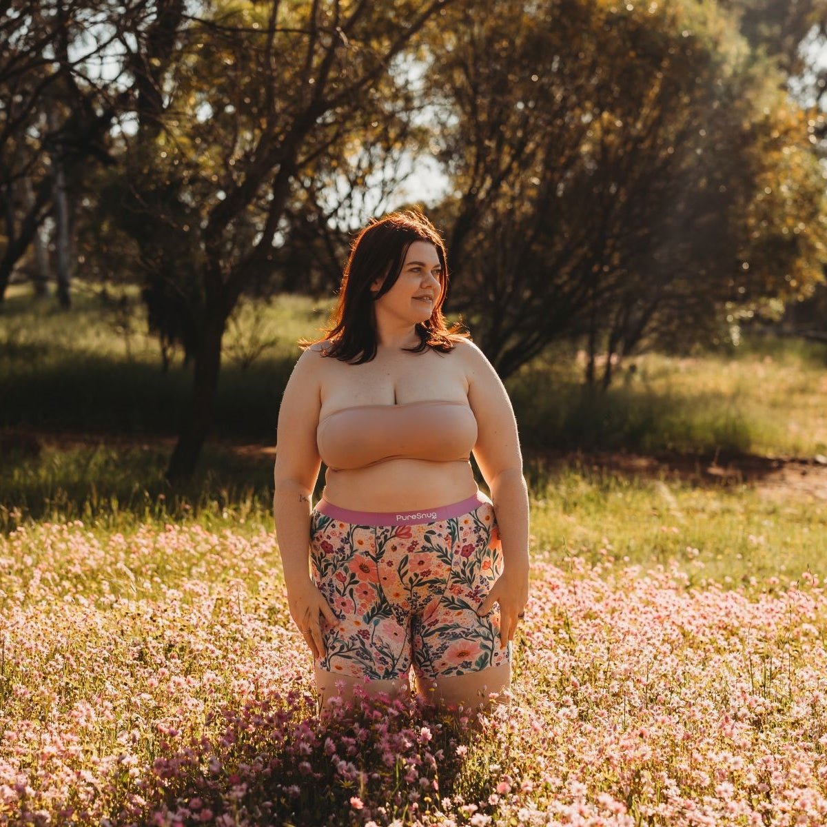 Meadow Muse (5' inseam) Women's Boxer Briefs w/ Floating Gusset