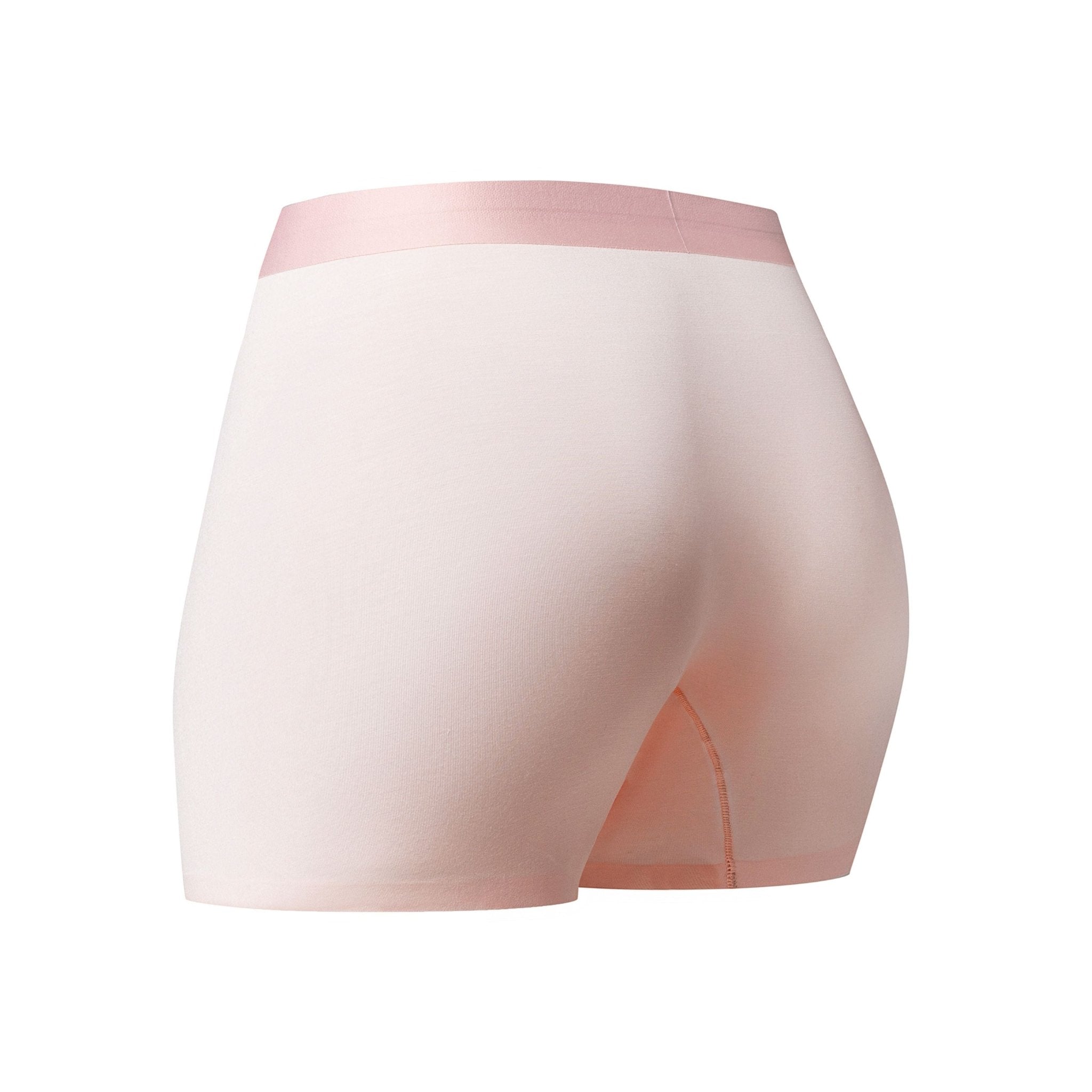 Pink booty shorts underwear hotsell